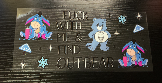 #134  Swear Bear (Blue)
