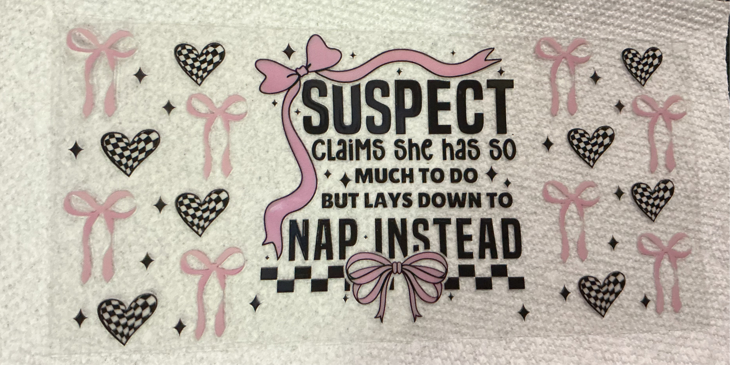 #150 Suspect Claims She…….