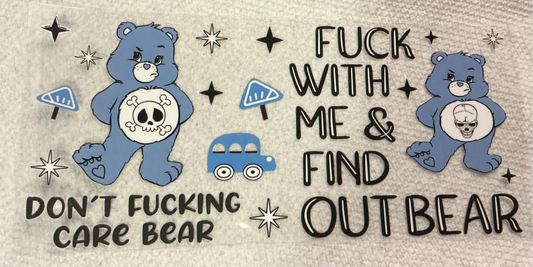 #154 Swear Bear (Blue)