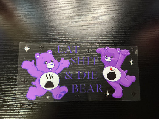 #96 Swear Bear (Purple)