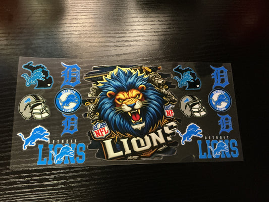 #168 Detroit Lions 🦁💙🖤🩶