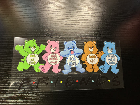 #100 FRIENDS Swear Bear